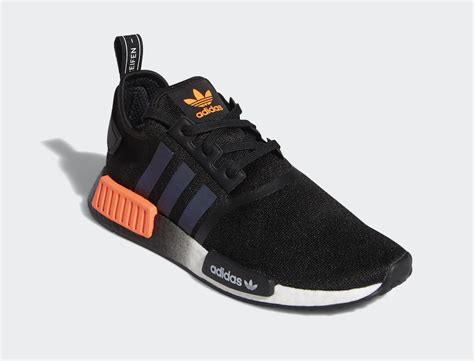 adidas nmd black orange|adidas nmd price.